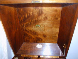 Walnut finish example